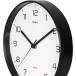 MAUL Drip Wall Clock Quartz 25.5 cm Diameter Plastic Frame Black