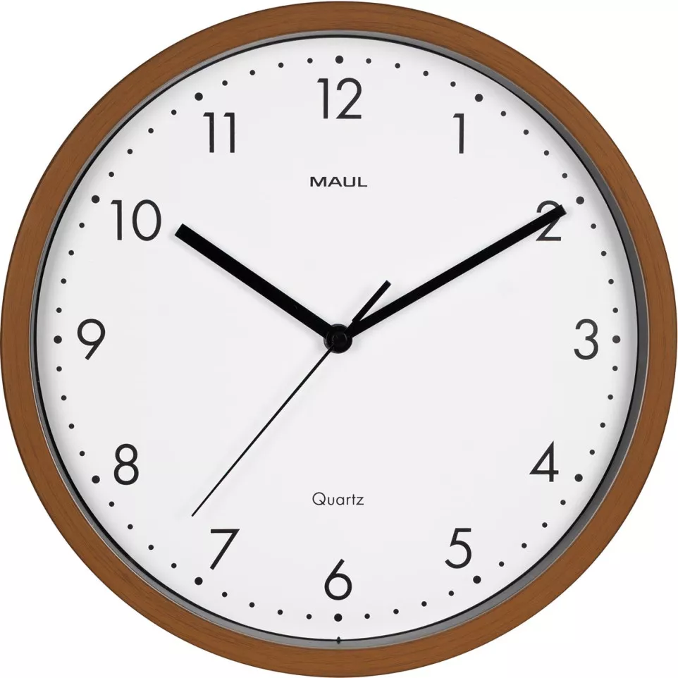 MAUL wandklok Grain, quartz, diameter...