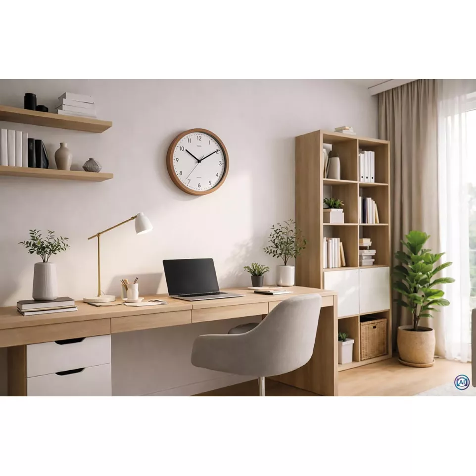 MAUL Grain Wall Clock Quartz 31 cm...