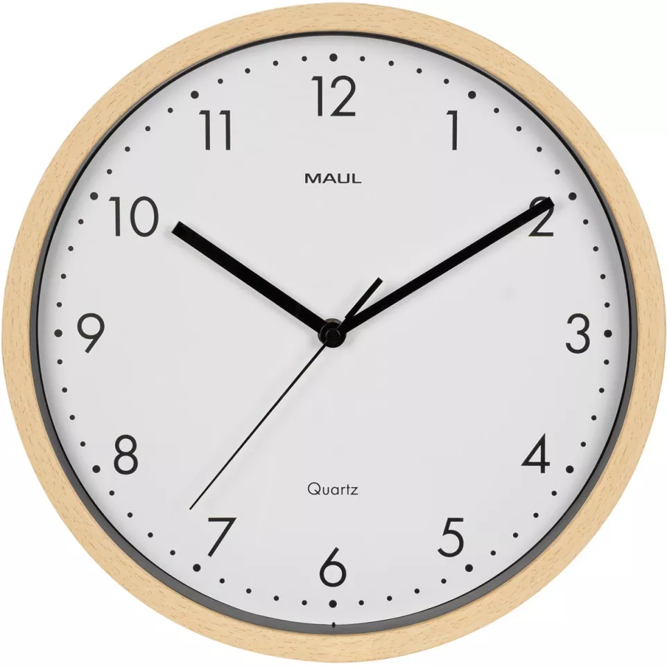MAUL wandklok Grain, quartz, diameter...