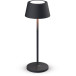 MAUL tafellamp Nina, LED, dimbaar, op voet, antraciet
