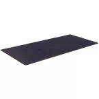 Q-CONNECT tapis de bureau et tapis de souris, ft 90 x 40 cm, noir
