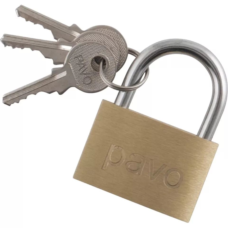 Pavo cadenas 40 mm, avec serrure à clé