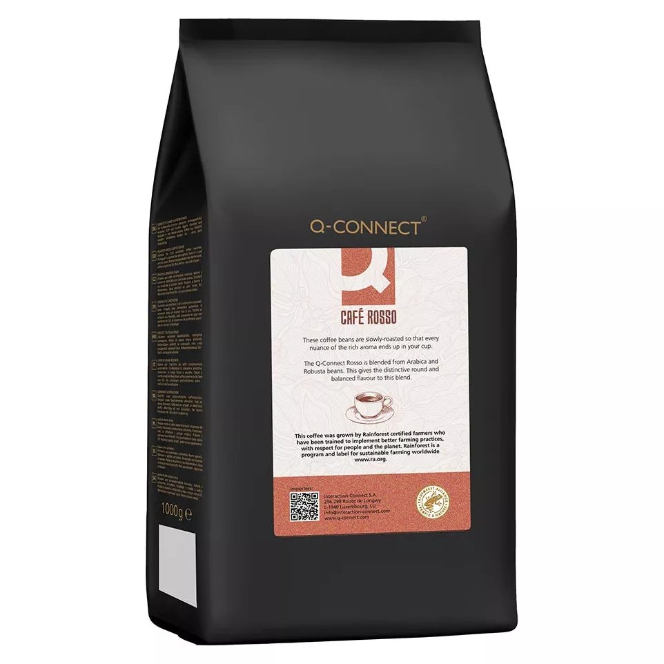 Q-CONNECT koffiebonen Café Rosso, pak...