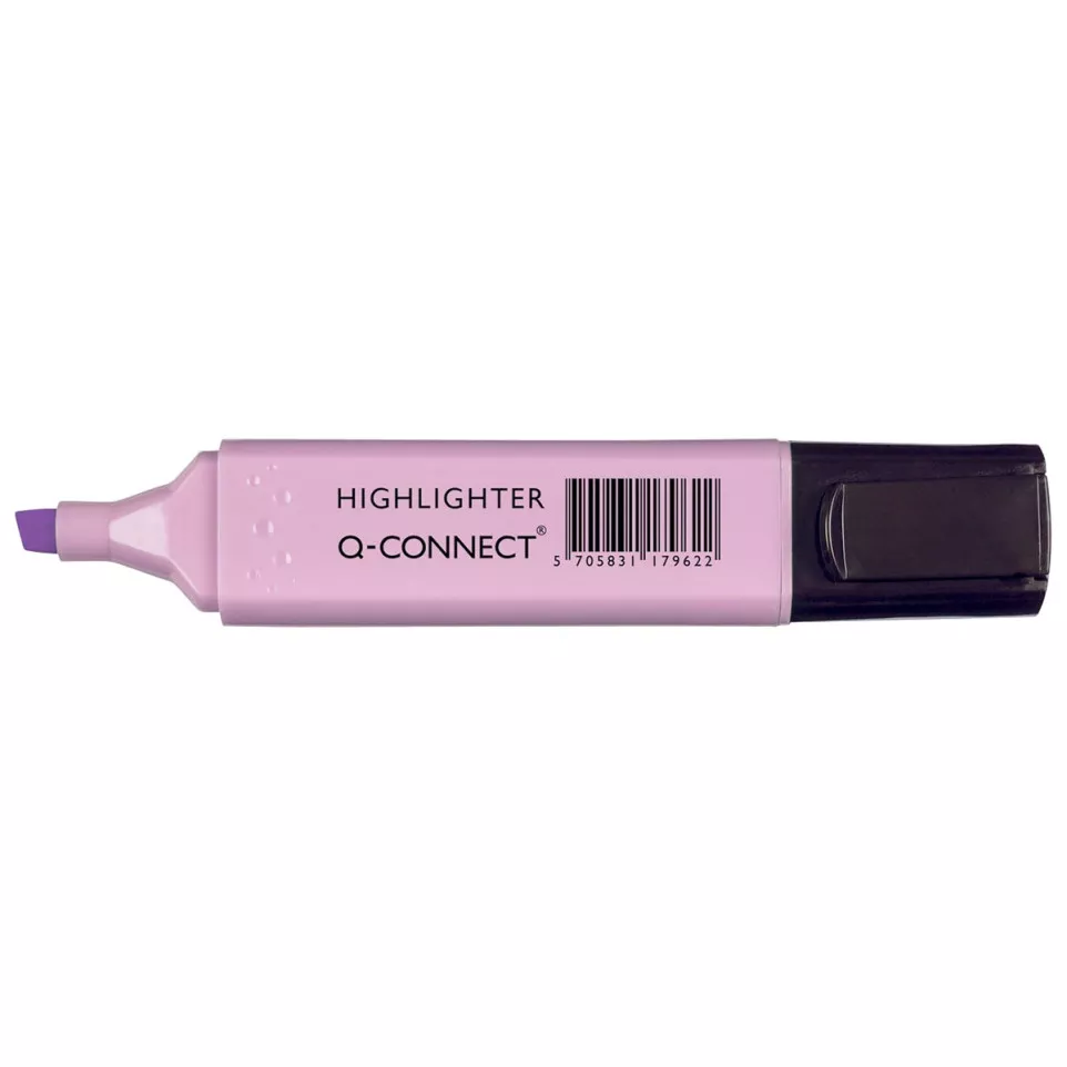 Q-Connect Pastel Highlighter Violet