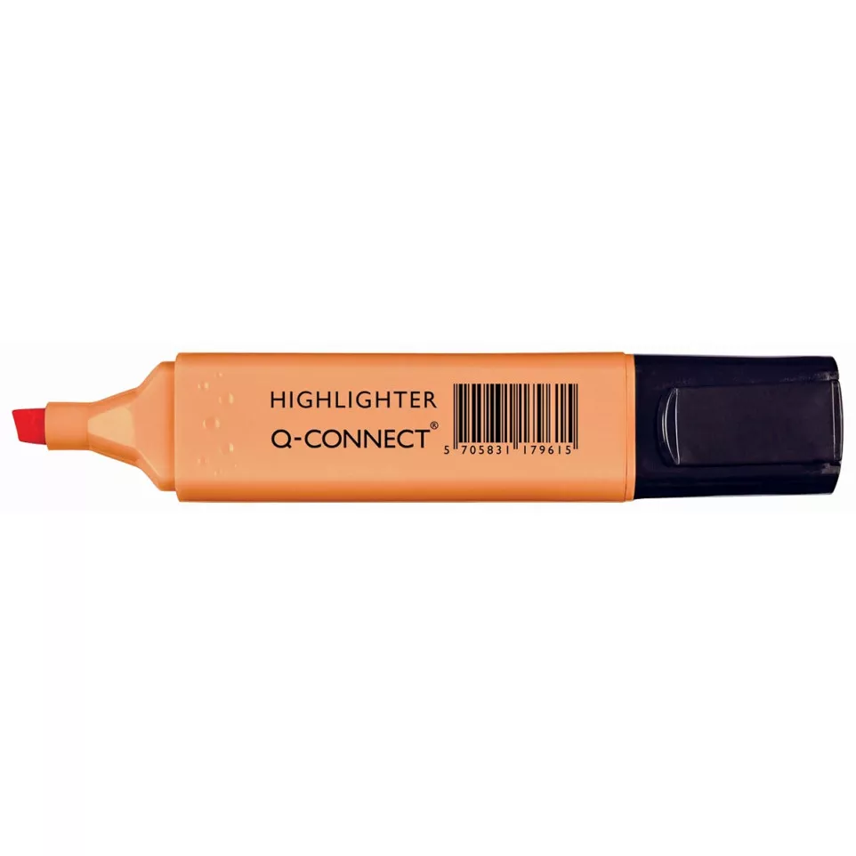 Q-Connect Pastel Highlighter Orange
