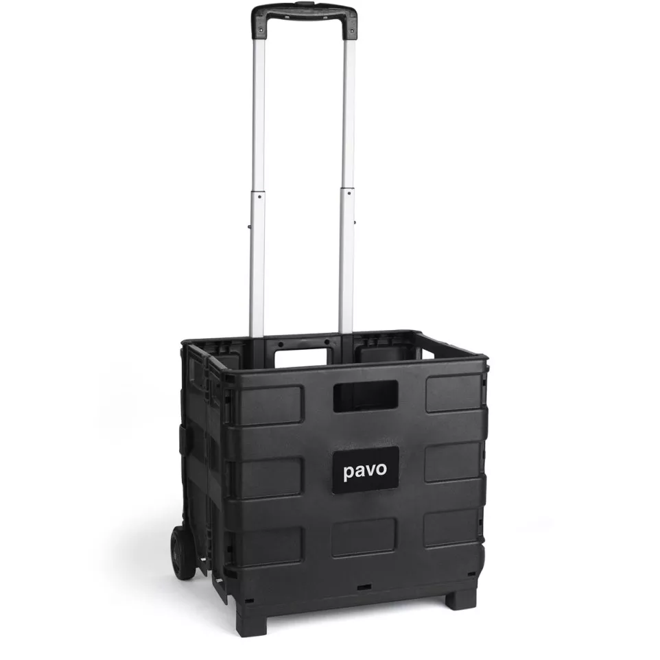 Opvouwbare steekwagen met krat, ft 38...