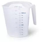 DTD maatbeker, 1 l, kunststof, transparant
