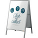 Nobo Essence chevalet porte-affiche, en aluminium, ft A1