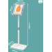 Nobo info vloerstandaard Premium Plus, afsluitbaar, ft A4