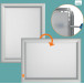 Nobo clicklijst Impression Pro, brandwerend, ft A4