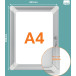 Nobo clicklijst Premium Plus, en aluminium, verrouillable, ft A4