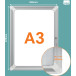 Nobo clicklijst Premium Plus, uit aluminium, afsluitbaar, ft A3