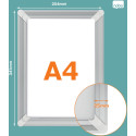 Nobo clicklijst Premium Plus, en aluminium, coins renforcés ft A4