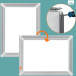 Nobo clicklijst Premium Plus, en aluminium, coins renforcés ft A4