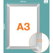 Nobo clicklijst Premium Plus, uit aluminium, versterkende hoeken, ft A3