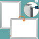 Nobo clicklijst Premium Plus, en aluminium, coins renforcés, ft A3