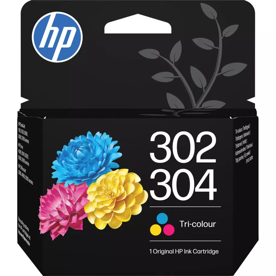 HP cartouche d'encre 302/304, 100...
