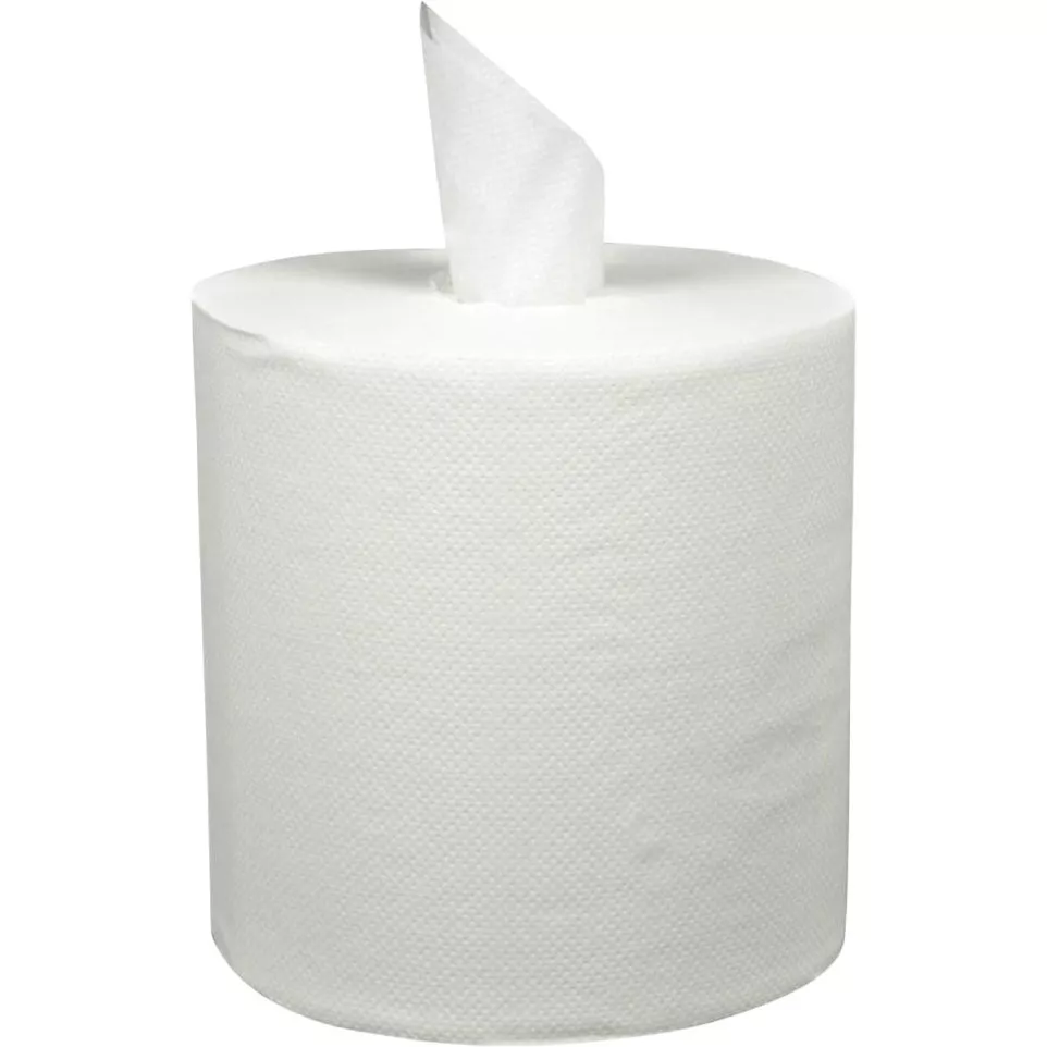 rol cellulosepapier voor het afdrogen...