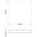 Interrupteur cinétique S2 - 1 zone blanc / pce