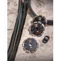 Set 3 disques FULLSLOT Brique Ø 125mm pour SPIT D90 / pce