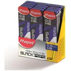 Maped Black'Peps Mechanical Pencil Leads 0.5mm HB Box of 12
