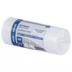 DONAU PROFESSIONAL sac poubelle, 12 microns, ft 56 x 44 cm, 20 litre, blanc, paquet de 20 pièces