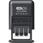 Colop mini-dater S160/L1 N, met datum en BETAALD
