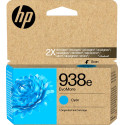 HP inktcartridge 938e, 1.650 pagina's, OEM 4S6X9PE, cyaan