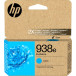 HP inktcartridge 938e, 1.650 pagina's, OEM 4S6X9PE, cyaan