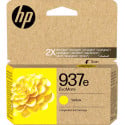 HP 937e Ink Cartridge 1650 Pages OEM 4S6W8NE Yellow