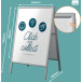 Nobo chevalet porte-affiche Essence, en aluminium, argent, ft A1