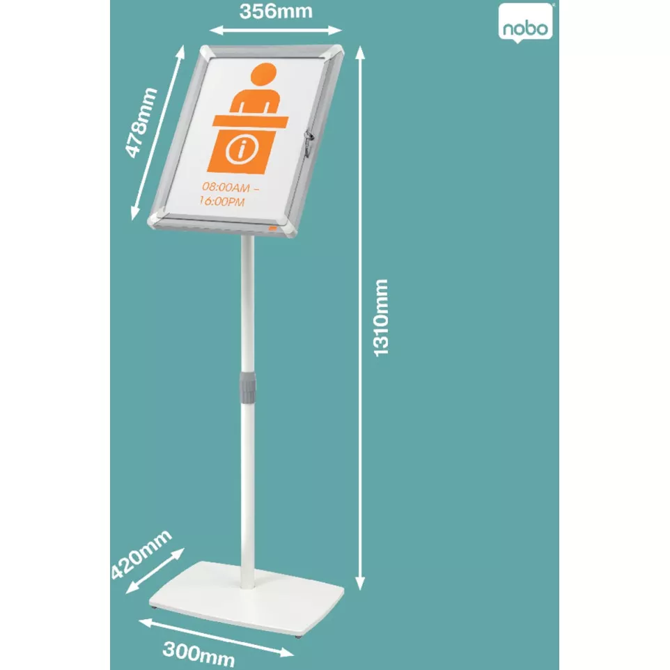 Nobo Premium Plus Lockable Floor...