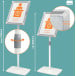 Nobo Premium Plus Lockable Floor Standing Information Display A3