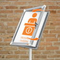 Nobo Premium Plus Lockable Floor Standing Information Display A3