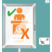 Nobo Premium Plus Lockable Floor Standing Information Display A3