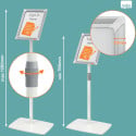 Nobo Premium Plus A4 Floor Stand Information Standard