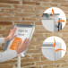 Nobo Premium Plus A4 Floor Stand Information Standard