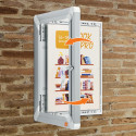 Nobo Premium Plus Lockable Aluminium Click Frame A4