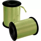 Ruban cadeau, 5 mm x 500 m, vert mousse
