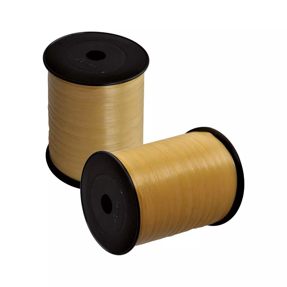 Inpaklint, 5 mm x 500 m, goud