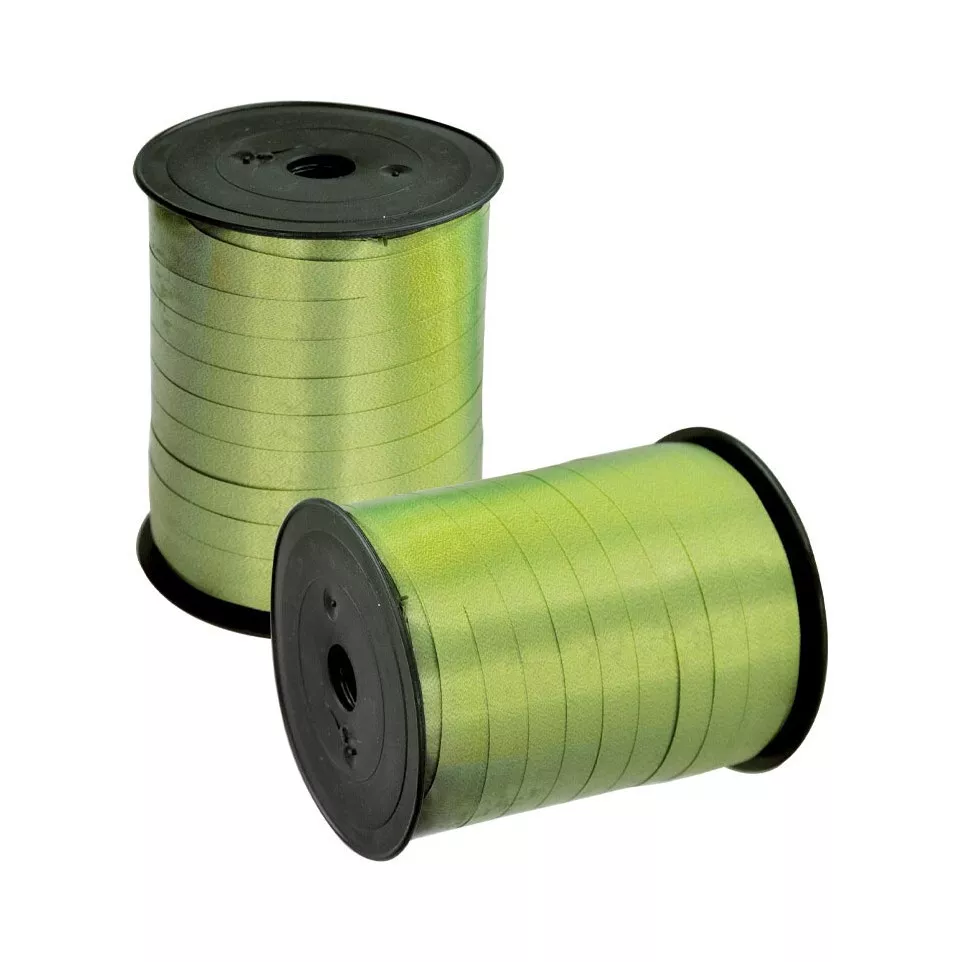 Gift ribbon 10 mm x 250 m moss green