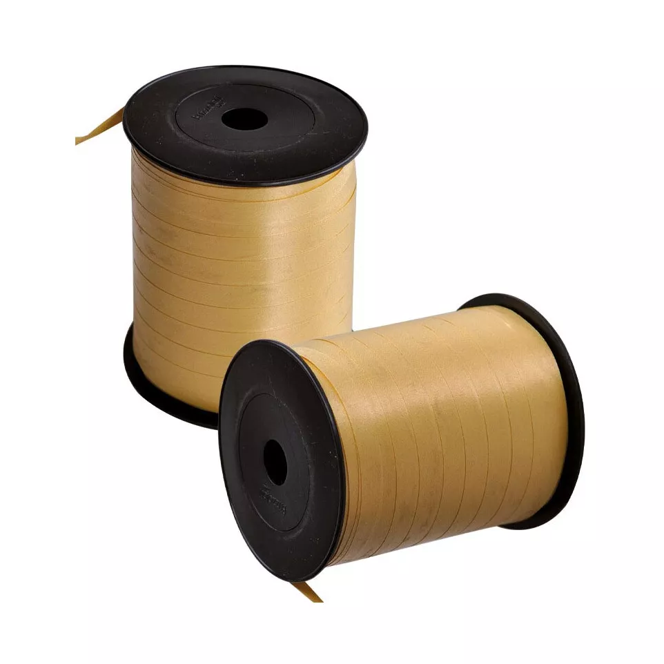 Gold Gift Ribbon 10 mm x 250 m