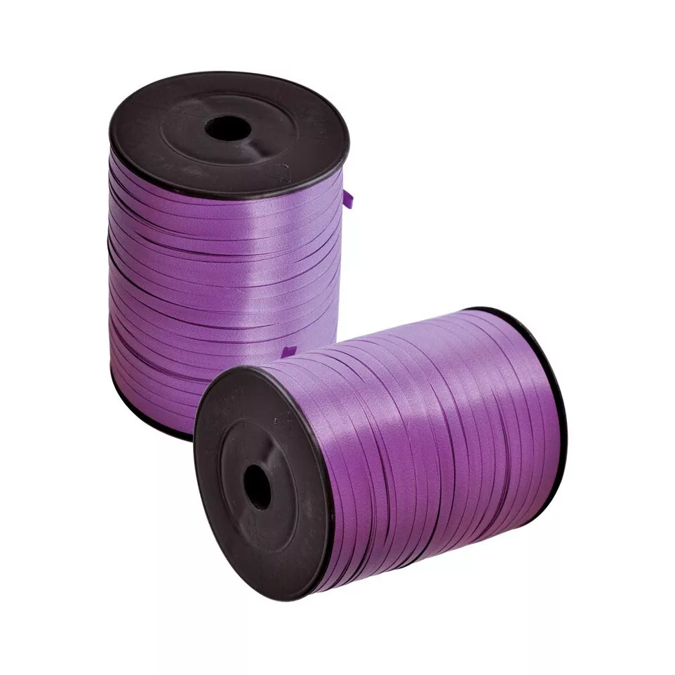 Ruban cadeau, 5 mm x 500 m, violet