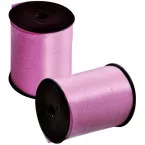 Ruban cadeau, 10 mm x 250 m, rose