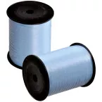 Ruban cadeau, 5 mm x 500 m, bleu clair
