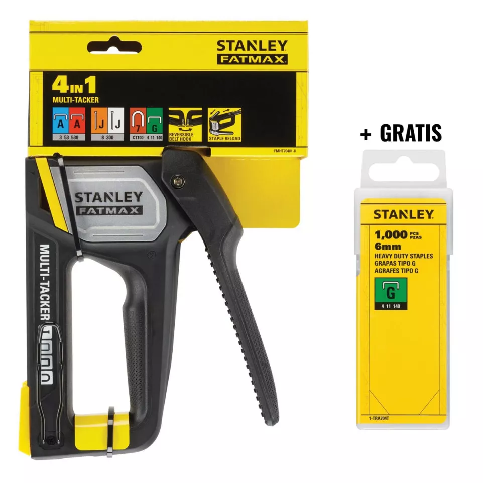ACTION STANLEY: 1 x FatMax agrafeuse...