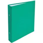 Exacompta ringmap met harde kaft uit PP, voor ft A5, 2 ringen van 30mm, groen