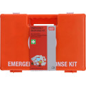Carpoint First Aid Kit 166 Pieces with Wall Mount Orange