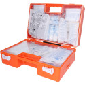 Carpoint First Aid Kit 166 Pieces with Wall Mount Orange